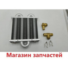 Комплект теплообменник первичный , штуцеры , клипсы подходит для Daewoo DGB51001 / HYDROSTA HSG