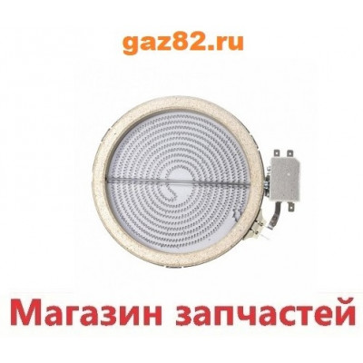 Эл.конф.стеклокерам. D165mm 1200Вт. 2 конт. с термозащ. Эл.конф.стеклокерам. D165mm 1200Вт. 2 конт. с термозащ.