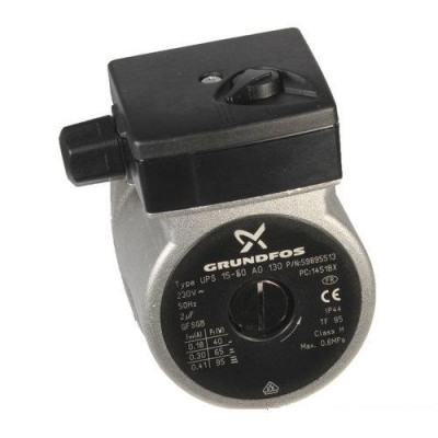 Насос Grundfos Ups 15-60 110 W для газовых котлов