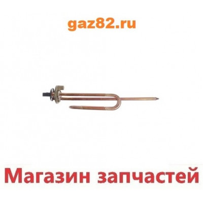 ТЭН RCA 1500W, ИТА, медь, Ø48мм, М6, трубка под термостат Ø10мм, 220V