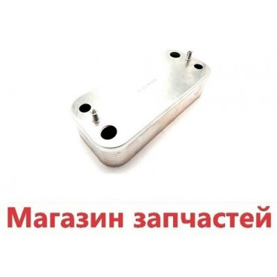Теплообменник ГВС подходит для TIBERIS  Premix 515000620 22 пл.