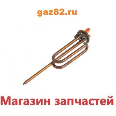 ТЭН RCA 1500W, медь, D48мм, М5, клеммы под стержневой термостат, вертикальный, 220V, 30716