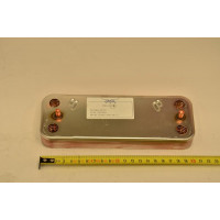 Теплообменник ГВС  12пл BAXI WESTEN 5686670 Оригинал
