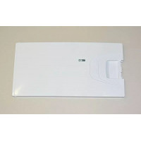 Крышка морозильной камеры Индезит 859990 лицевая часть дверки белая 266x519mm