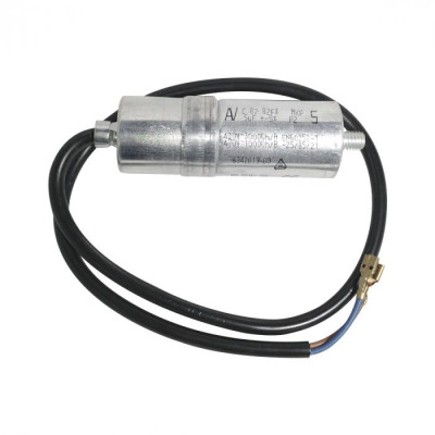 Конденсатор компрессора 5uF 420-470V холодильника Liebherr 6342019