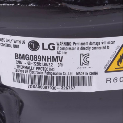Компрессор холодильника LG M502HMHL TCA35892720