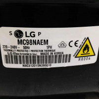 Компрессор линейный для холодильника LG TCA32803801 MC98NAEM