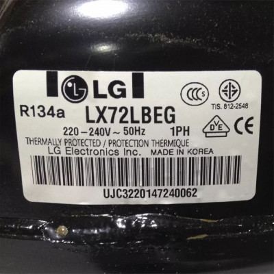 Компрессор для холодильника LG 2521CA7214 LX72LBEG Компрессор для холодильника LG 2521CA7214 LX72LBEG