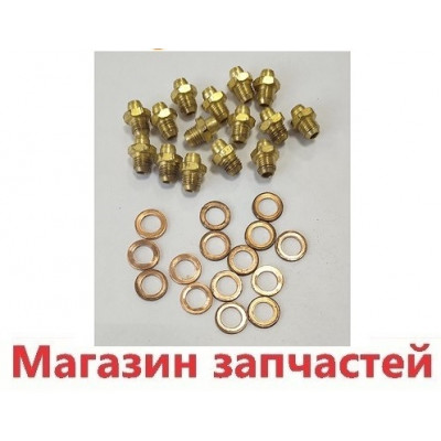 Комплект форсунок  на сжиженный газ (15шт) 39819710