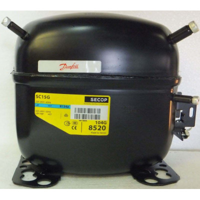 Компрессор низкотемпературный SC 15 GH R134 (1255Вт при -23.3°)