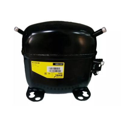 Компрессор Secop SC 15 CM (R-22) (W при -23.3° 561Вт) низкотемпературный в коробке Компрессор Secop SC 15 CM (R-22) (W при -23.3° 561Вт) низкотемпературный в коробке