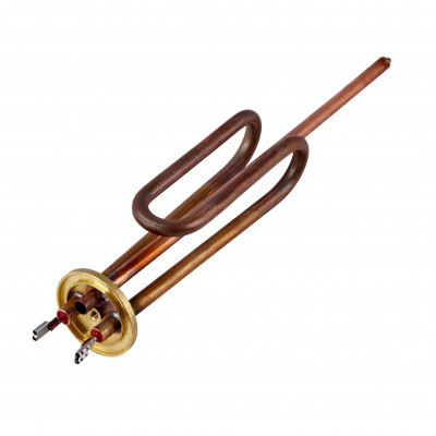 ТЭН 1500W , RCA , медь , фланец 48 мм , M5 , L 265мм
