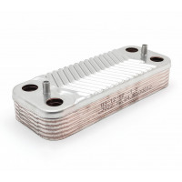 Теплообменник ГВС пластинчатый Bosh/Junkers/Viessmann 12 пластин Zilmet 1007828745| Z0700.01.20.00 Теплообменник ГВС пластинчатый Bosh/Junkers/Viessmann 12 пластин Zilmet 1007828745| Z0700.01.20.00